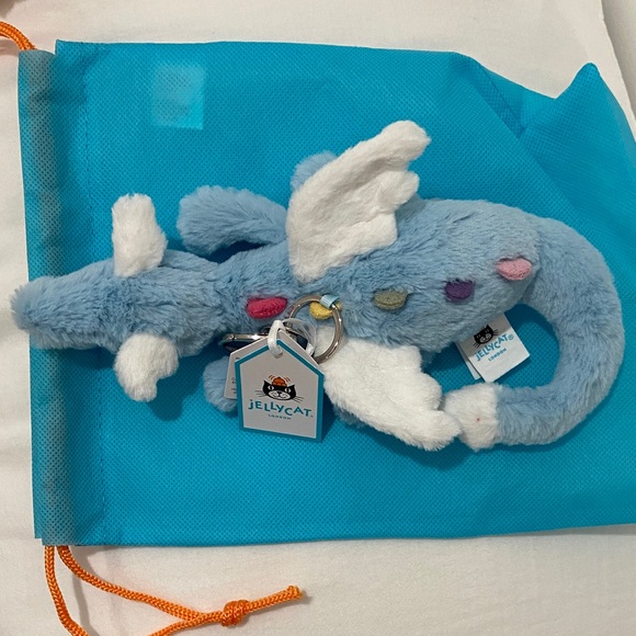 Jellycat Sky Dragon Bag Charm - Picture 5 of 7